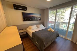 Studio Luxo - WIFI 500MB, Academia, Piscina, Lavadora