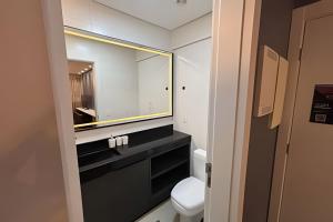 Studio Luxo - WIFI 500MB, Academia, Piscina, Lavadora