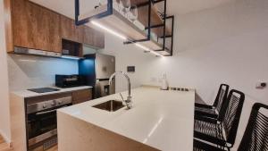 Hestia at Palermo Studio con balcnn y lavarropas