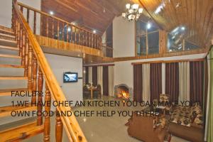 THE CEDAR VILLA AND APARTMENT,Bonefire,Cook,Helper,Kitchen,Lawn,Parking,5 min Drive Mall road