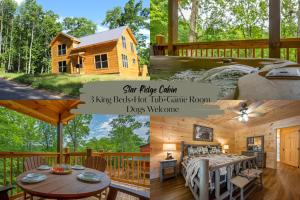 Cabin with Hot Tub and Game Room-Dogs Welcome-3 King Beds