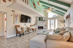 Cape Canaveral Cottage w Pool - Walk to Beach!