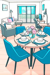 Lets Stay SA Manchester 2Bed 2Bath l Waterfront l Balcony l Book Now for January l February l March Low Rates Offer