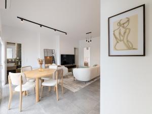 Acropolis view 2BD top floor next to tram and port