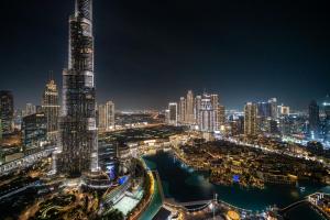 Downtown Luxury Full Burj Khalifa & Fountain Views - 4 Minutes Walk to Dubai Mall