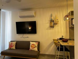 New luxury studio apartment with ocean view, Santa Marta