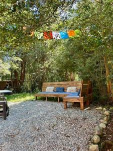 Camping camino a la junta