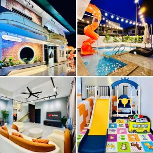 Melaka 1st Water Slide l Private Jaccuzi&Pool l 20Pax
