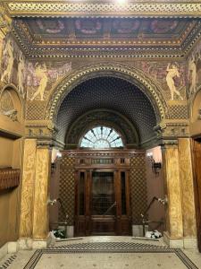 Into the Arc Palace of the Ambassadors Coppedé