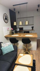 Apartament Blue 4 pokojowy z ogródkiem