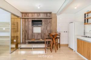 Estúdio Modernos em Condomínio com Piscina em Floripa - ASK