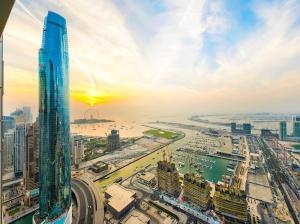 Oceanview Palmview Dubai Eye Ain Marina 2BHK