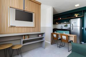 F1713 Apartamento Flora C Vaga Próximo ao Metrô Brás, até 7 hóspedes