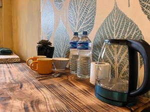 Quite Forest room in front of Boudha