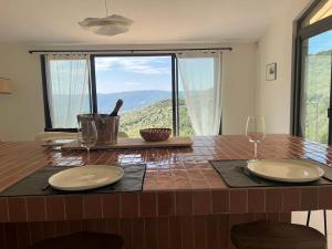 Villa haut de gamme et sa bergerie vue, imprenable