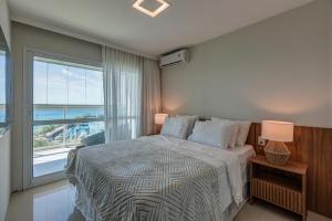 Aconchegante apartamento em Cloc Marina Residence