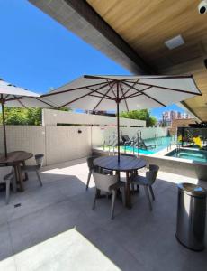 Studio lindo e completo a 240m da praia de Pajuçara