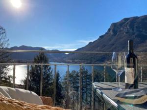 Villa Carlotta C1, Balkon und phantastischer Blick