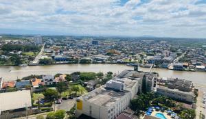 Mar, rio e serra! Loft com vista espetacular!