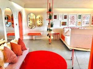 The Urban Palette - Candolim Studio Apartment with Balcony and Mangrove Views