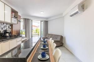 Flat beira mar-Tamandaré-c Churrasq-SH133