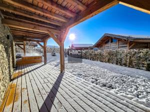 Chalet Bliss Jacuzzi vue