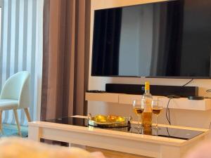 ⁂ Luxueux 3 pièces 300m de la plage clim sauna