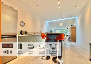 Marquette Maison Design, 2 chambres, jardin et parking gratuit, proximité vieux Lille,