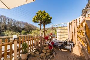 Terrasse charme & nature en coeur de Lannion