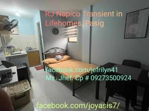 RJ Wallfan Studio Transient in Napico, Lifehomes Pasig City