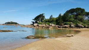 Duplex a Ploumanach plage de Saint-Guirec