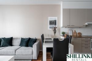 Homelike 1BR with Sauna, Balcony & Free Parking