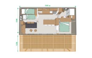 Chalet 30m2 - Eckmühl