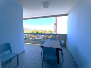 Modern seaside escape with pool near the sea