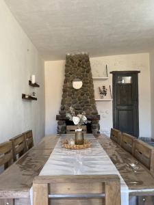 Rustic house with large patio, two blocks from the river