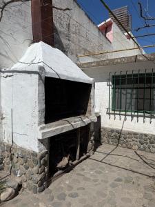 Rustic house with large patio, two blocks from the river