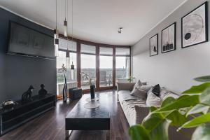 Apartment 60 m with a panoramic terrace 11th floor