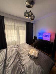 Decebal apartment overlooking the boulevard