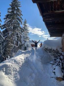 Crans-Montana Chalet dans la nature ski in ski out
