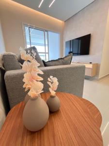 Apto em Bertioga com AC e Wi-Fi - 300m da praia