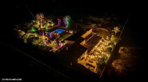 Mallorca Finca Gallo Negro Santanyi Campos gesamte Unterkunft Social Media