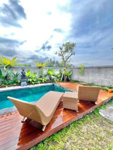 Hut ricefield serenity 1 bedroom private pool