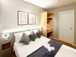 Apê Moderno c Ar + Vista – Próx. Allianz Parque