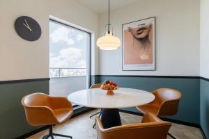 One-of-a-Kind Downtown Penthouse, 270-degree City Views, Two Terraces, Fireplaces, Grill