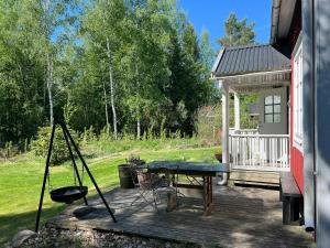 Fin Svensk Hytte Ved Fyrken