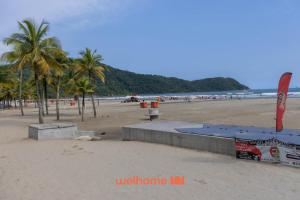 Apartamento em Praia Grande com Vista da Montanha