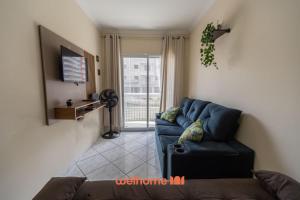 Apartamento em Praia Grande com Vista da Montanha