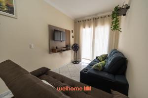 Apartamento em Praia Grande com Vista da Montanha