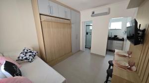 Apartamento no Centro de Mongaguá, perto da praia e com ar condicionado !