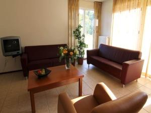 Charming forest house surrounded by a garden